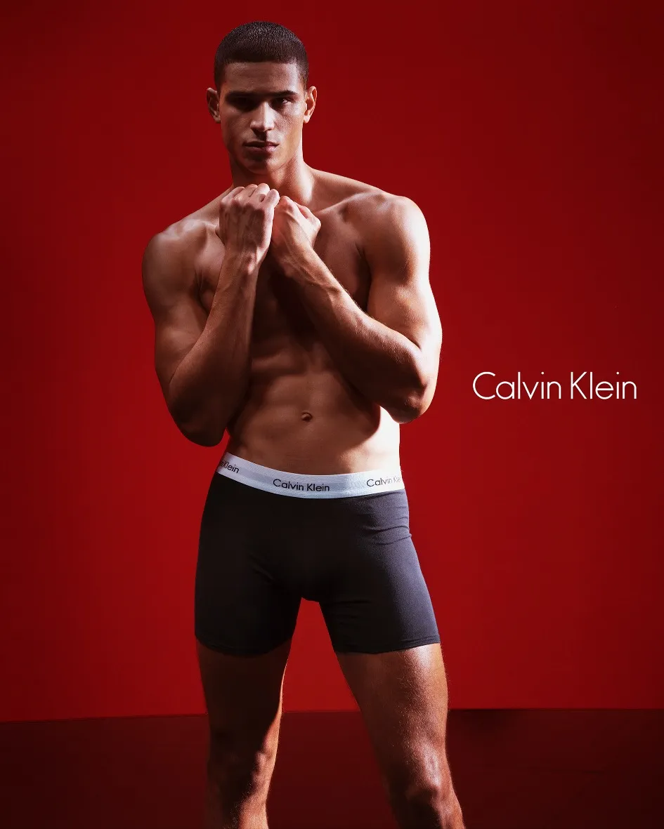 Calvin Klein campaign photograph by Benjamin Lennox