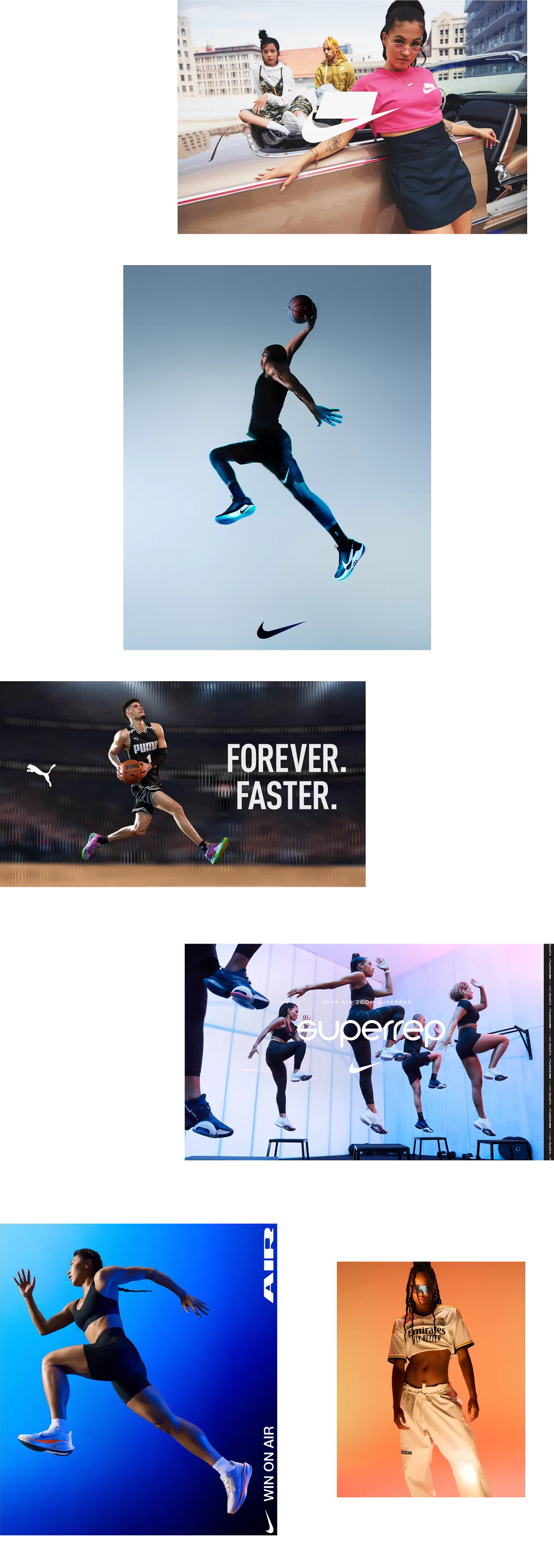 benjamin lennox sport, puma, hugo boss, nike 