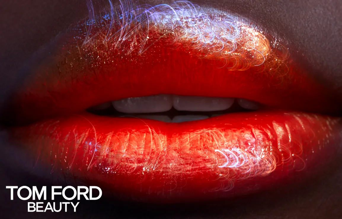 Tom Ford Beauty campaign photograph by Benjamin Lennox